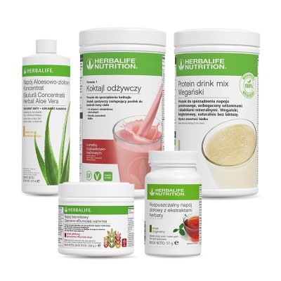Herbalife Miesięczny Zestaw "Zdrowe Truskawkowe Śniadanie"