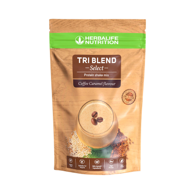 Herbalife Tri Blend Select – koktajl proteinowy kawowo karmelowy 600g Herbalife Tri Blend Select – koktajl proteinowy kawowo karmelowy 600g