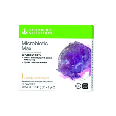 Herbalife Microbiotic Max o smaku waniliowym Herbalife Microbiotic Max o smaku waniliowym