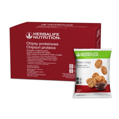 Herbalife Chipsy proteinowe 10 x 30 g (różne smaki) Herbalife Chipsy proteinowe 10 x 30 g (różne smaki)