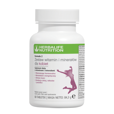 Herbalife F2 dla Kobiet - witaminy i minerały 60 tabletek Herbalife F2 dla Kobiet - witaminy i minerały 60 tabletek